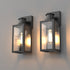 BRUCE Motion Sensor Outdoor Lights Wall Mount Dusk to Dawn IP44 2PACK
