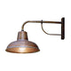 Florence Antique Style Solid Copper Indoor Outdoor Wall Light E27