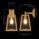 KELLY Solid Copper Luxury Outdoor Exterior Wall Light Fixtures IP44 E27