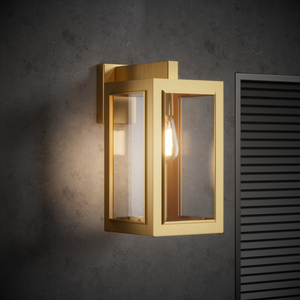 CHESTON Solid Copper Luxury Outdoor Exterior Wall Light Fixtures IP44 E27