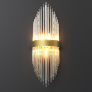 CARLO Contemporary Luxury Interior Crystal Wall Light for Living Room Bedroom Bathroom E14 base