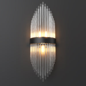 CARLO Contemporary Luxury Interior Crystal Wall Light for Living Room Bedroom Bathroom E14 base