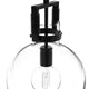 OCULUS 250mm Designer Contemporary Clear Glass Pendant Light for Kitchen Island