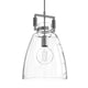 WINER Modern Style Pendant Lighting Kitchen Island with Oversized Glass Shade E27 base