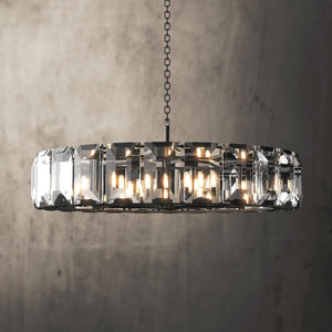 Allyson 41.3" Large Contemporary Design K9 Crystal Chandelier 16*E12 Bulbs - 7Pandas USA Lighting Store