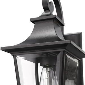 Robinson Provincial Style IP44 Weather Proof Outdoor Wall Light Matt Black IP44 E26 - 7Pandas USA Lighting Store