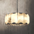 Allyson 520mm Circular Contemporary Elegant Alabaster Chandelier 6*E14