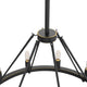 ALVA 12-Lights Wagon Wheel Round modern Farmhouse Chandelier Bronze E12 Base - 7Pandas USA Lighting Store