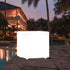 40CM OUTDOOR CUBE RGB LED Ball Light Solar Charging IP65 With Remote Control