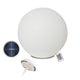 12 inch OUTDOOR FULLMOON RGB LED Ball Light Solar & AC Charging W/REMOTE CONTROL IP65 - 7Pandas USA Lighting Store